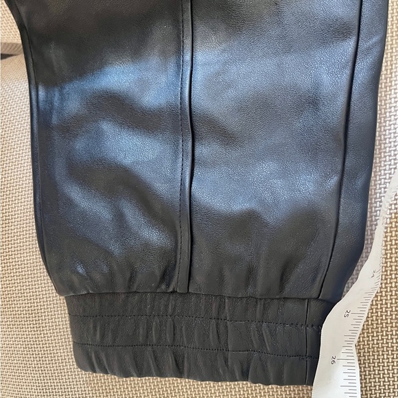 ASOS (Threadbare) Eyal PU jogger faux leather pants - Picture 10 of 10